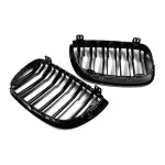 Performance kidney Grille set for BMW E81 / E87, glossy black