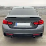 M4-style Trunk Spoiler for BMW F32 coupe, glossy black