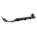 Aero style Rear bumper Diffuser for BMW X5 G05 PRE-LCI (19-23), glossy black