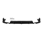 Aero style Rear bumper Diffuser for BMW X5 G05 PRE-LCI (19-23), glossy black