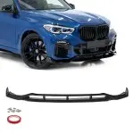 Aero style Front Lip for BMW X5 G05 PRE-LCI (19-23), glossy black