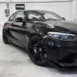 WR Side Skirt Extensions set for BMW M2 F87 (16-21), glossy black