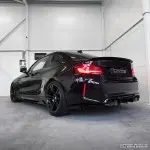 WR Side Skirt Extensions set for BMW M2 F87 (16-21), glossy black