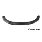 CS-style Front bumper Lip for BMW M2 F87 (16-21), glossy black - EXTRA-STRONG VERSION