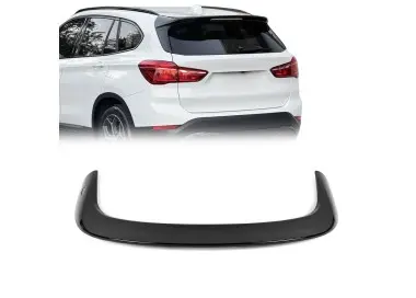 AC-style Roof Spoiler for BMW X1 F48 (15-22), glossy black