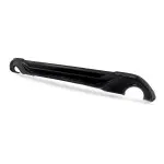 Aero Rear Bumper Diffuser for BMW X1 F48 (15-22) with standard bumper, glossy black