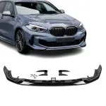 Performance Front bumper Lip for BMW F40 (19-24) with M-Pack, glossy black
