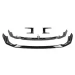 Performance Front bumper Lip for BMW F40 (19-24) with M-Pack, glossy black
