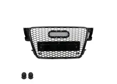 RS-style Front Grille for Audi A5 B8 / S5 B8 (07-11), glossy black