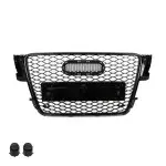 RS-style Front Grille for Audi A5 B8 / S5 B8 (07-11), glossy black