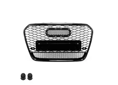 RS-style Front Grille for Audi A6 C7 / S6 C7 (11-14), glossy black