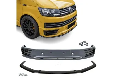 Sportline style Front Lip + Lower Spoiler set for VW T6 (15-19)