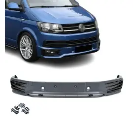 Sportline style front bumper Lip for VW T6 (15-19)