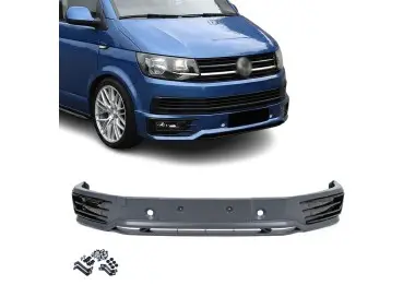 Sportline style front bumper Lip for VW T6 (15-19)