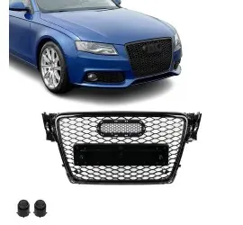 RS-style Front Grille for Audi A4 B8 / S4 B8 (08-12),...
