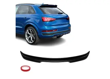 MX-style Trunk / Roof Spoiler for Audi Q3 8U (11-18), glossy black