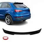 MX-style Trunk / Roof Spoiler for Audi Q3 8U (11-18), glossy black