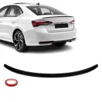 VR Trunk Spoiler for Skoda Octavia MK4 (20-), glossy black