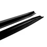 AC-style Side Skirt Extensions set for BMW G22 / G23 (20-26) with M-Pack, glossy black