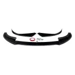 AC-style Front Bumper Lip Spoiler for BMW G22 / G23 (20-26) with M-Pack, glossy black