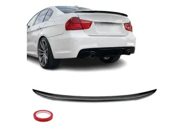 Performance Trunk Spoiler for BMW E90 (05-11), glossy black
