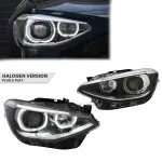 Headlights with LED Angel Eyes set for BMW F20 / F21 PRE-LCI (11-15) - LHD only