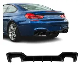 WR Rear Bumper Diffuser for BMW F06 / F12 / F13 M-Pack...