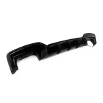 WR Rear Bumper Diffuser for BMW F06 / F12 / F13 M-Pack (with oval 2x2 exhaust), glossy black