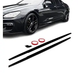 F-PERFORMANCE Side Skirt Extensions set for BMW F06...