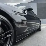 F-PERFORMANCE Side Skirt Extensions set for BMW F06 Gran Coupe , glossy black