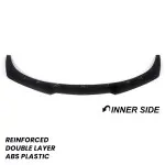 WR Front Bumper Lip Spoiler for BMW F06 / F12 / F13 (11-18) M-Pack, glossy black