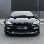 WR Front Bumper Lip Spoiler for BMW F06 / F12 / F13 (11-18) M-Pack, glossy black