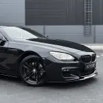 WR Front Bumper Lip Spoiler for BMW F06 / F12 / F13 (11-18) M-Pack, glossy black