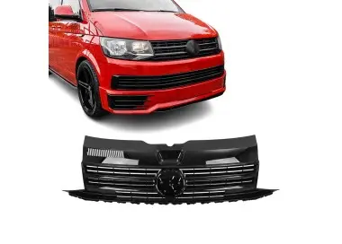 Front Grille for VW T6 (15-19), glossy black