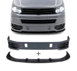 Sportline style Front Lip + Lower Spoiler set for VW...