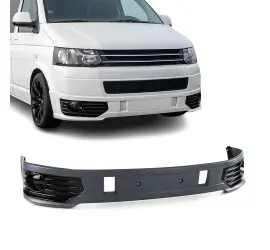 Sportline style front bumper Lip for VW T5.1 (09-14)