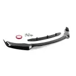 Aero style Front Lip for BMW X3 F25 LCI / X4 F26 (14-18) with M-Pack, glossy black