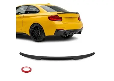 M4 style Trunk Spoiler for BMW F22 / F23 / F87, glossy black
