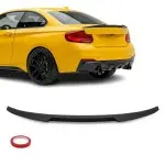 M4 style Trunk Spoiler for BMW F22 / F23 / F87, glossy black
