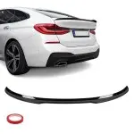 MX-style Trunk Spoiler for BMW G32 GT (17-23), glossy black
