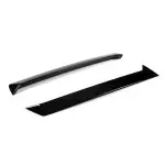 WR Rear Window Spoilers / Fins set for BMW G21 / G81 Touring, glossy black