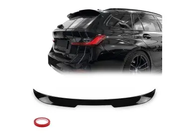 MX-style Roof Spoiler for BMW G21 / G81 Touring, glossy black