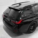 MX-style Roof Spoiler for BMW G21 / G81 Touring, glossy black
