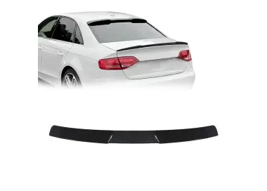 Roof Spoiler for Audi A4 B8 sedan (08-15), glossy black