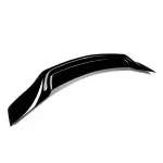 R-style Trunk Spoiler for Audi A5 B8 Coupe (07-16), glossy black