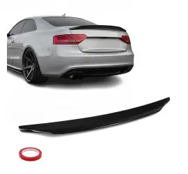CR-style Trunk Spoiler for Audi A5 B8 Coupe (07-16),...