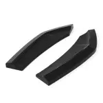 MX-style Rear Bumper Side Flaps - Splitters set for BMW X3 G01 PRE-LCI (18-21) with M-Pack, glossy black