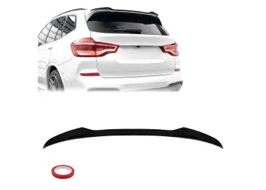 MX-style Roof / Trunk Spoiler for BMW X3 G01 / iX3 G08 (18-25), glossy black