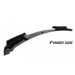 Front bumper Lip Spoiler for BMW E90 / E91 with M3 style bumper, glossy black