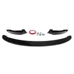 Front bumper Lip Spoiler for BMW E90 / E91 with M3 style bumper, glossy black